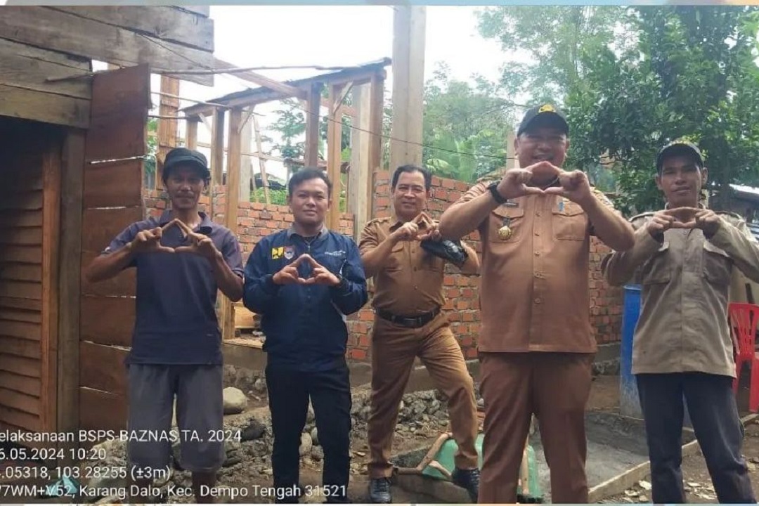 Perbaikan Kondisi Rumah dan Penyempurnaan Kualitas Hunian Warga di Pagar Alam Lewat Program BSPS